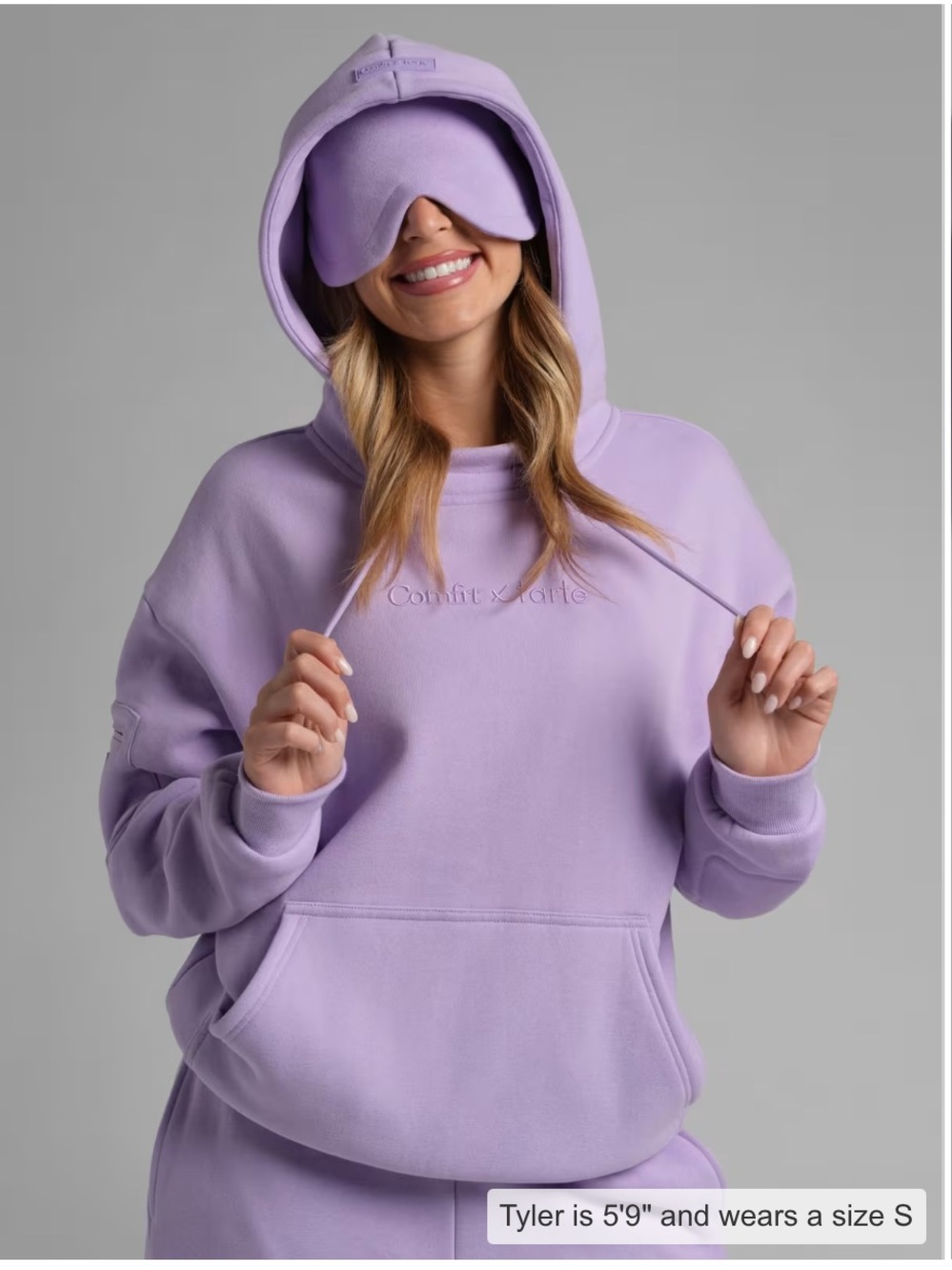 Comfrt x tarte Airplane hoodie—new w/o tags